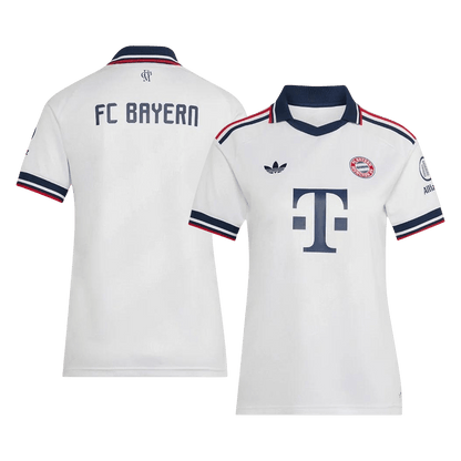 Női Bayern Munich Idegenbeli Futball Mez 2026/27 Fehér