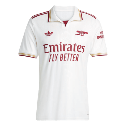Arsenal Idegen Harmadik 2025/26 Fehér