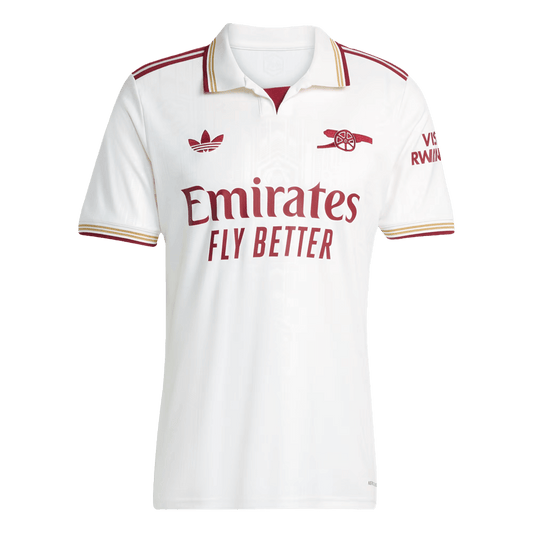 Arsenal Idegen Harmadik 2025/26 Fehér