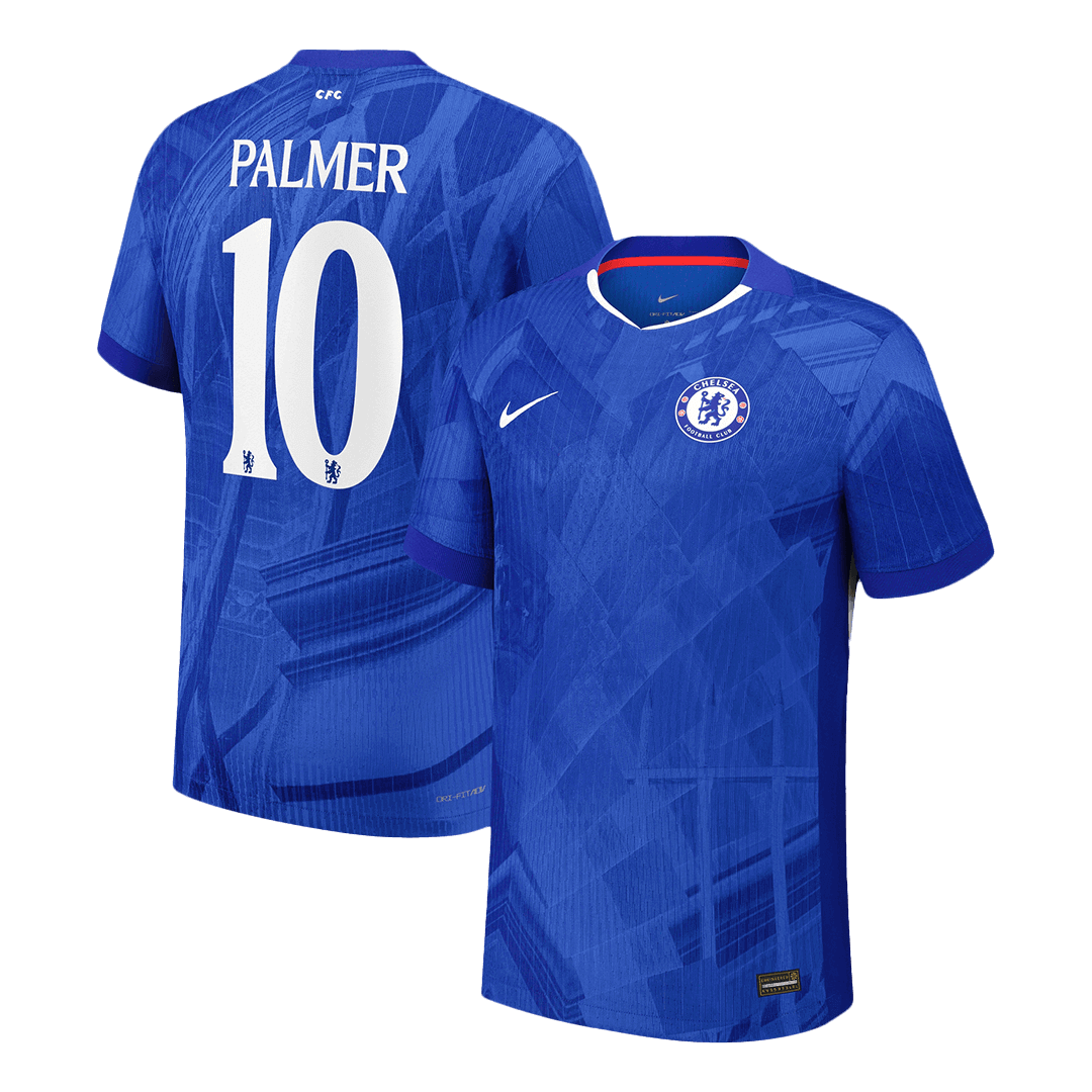 PALMER #10 Hiteles Chelsea Otthon Soccer Mez 2025/26 Kék - UCL