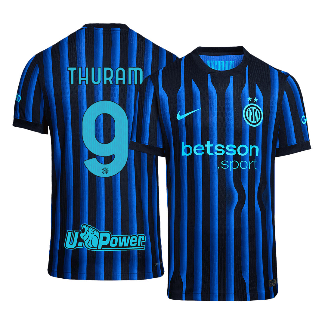 THURAM #9 Inter Milan Játékos Otthon Mez 2025/26