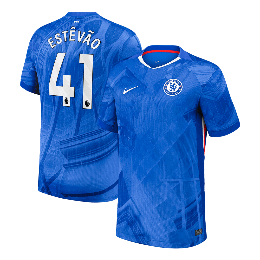 ESTÊVÃO #41 Chelsea
 Otthon Futball Mez 2025/26 Kék