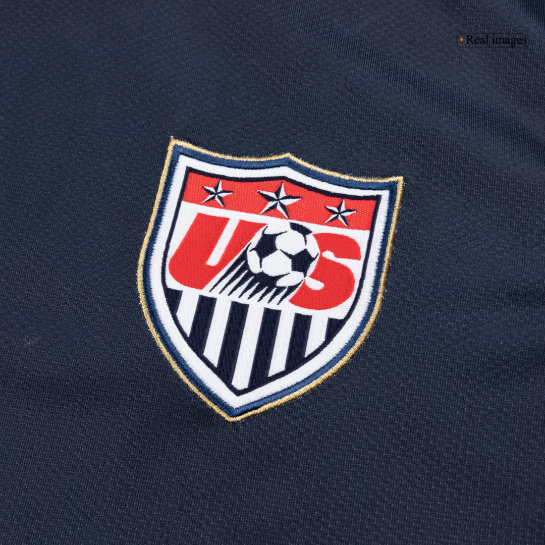 USA Idegenbeli Retro Futball Mez 2010 Fekete