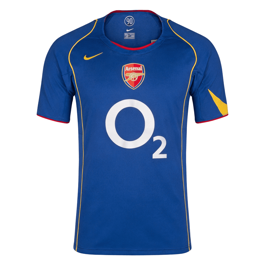 Arsenal Idegenbeli Retro Futball Mez 2004/05 Kék
