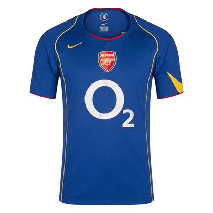 Arsenal Idegenbeli Retro Futball Mez 2004/05 Kék