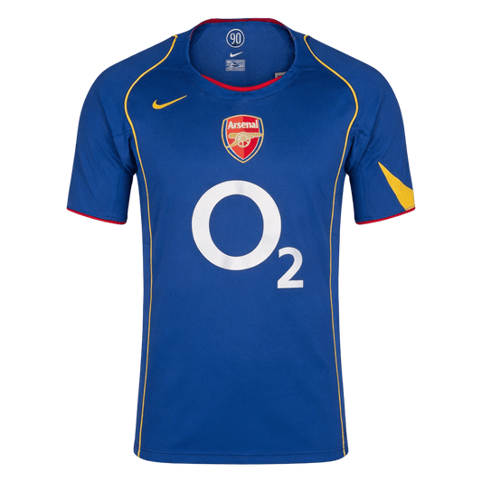 Arsenal Idegenbeli Retro Futball Mez 2004/05 Kék