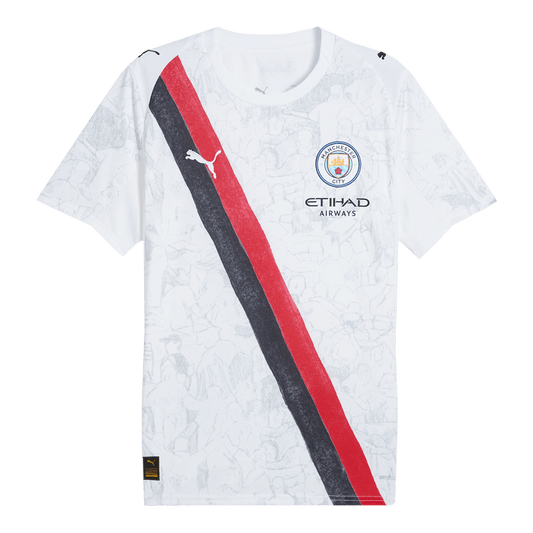Manchester City Futball Mez 2025/26 Fehér