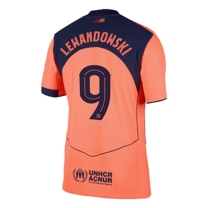 LEWANDOWSKI #9 Barcelona Játékos Idegenbeli Harmadik Mez 2025/26