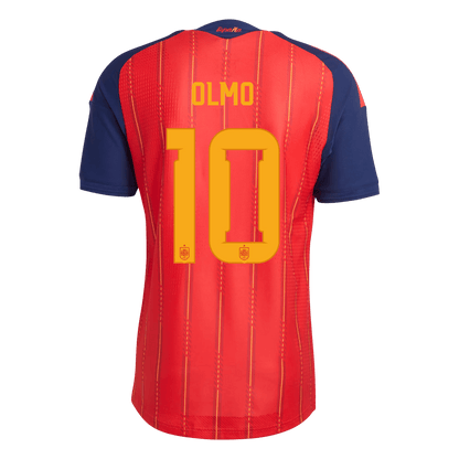 OLMO #10 Spain Játékos Verzió Hazai Mez Világbajnoki 2026 Piros