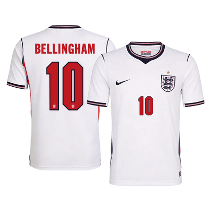 BELLINGHAM #10 England Hazai Világbajnoki Mez 2026 Fehér