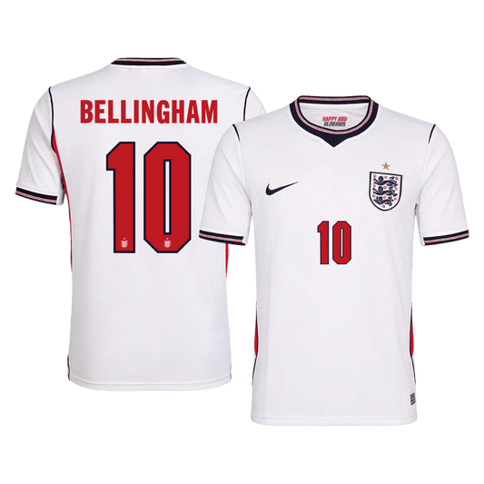 BELLINGHAM #10 England Hazai Világbajnoki Mez 2026 Fehér