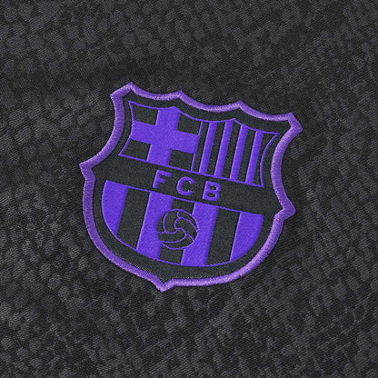 Barcelona Zip Felső Kabát Szett(Dzseki+Nadrág) Gyerek 2025/26 Fekete