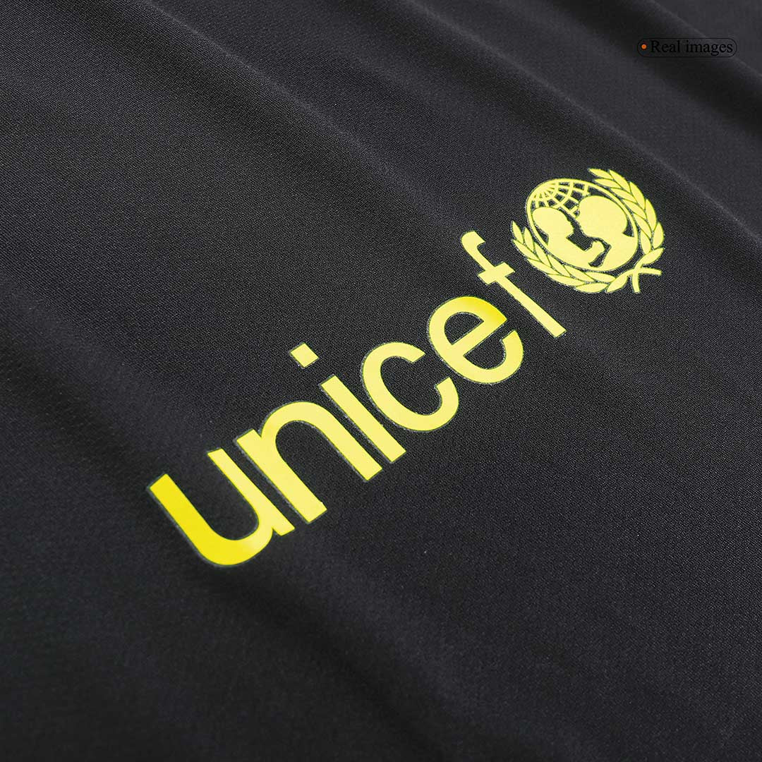 Barcelona Idegenbeli Harmadik Retro Futball Mez 2013/14 Fekete