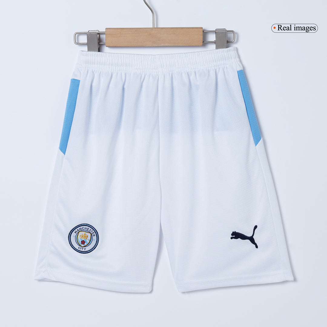 Gyerek Manchester City 
Otthoni 
Mez 
 
Készlet (Mez + Nadrág)2025/26 
 Kék