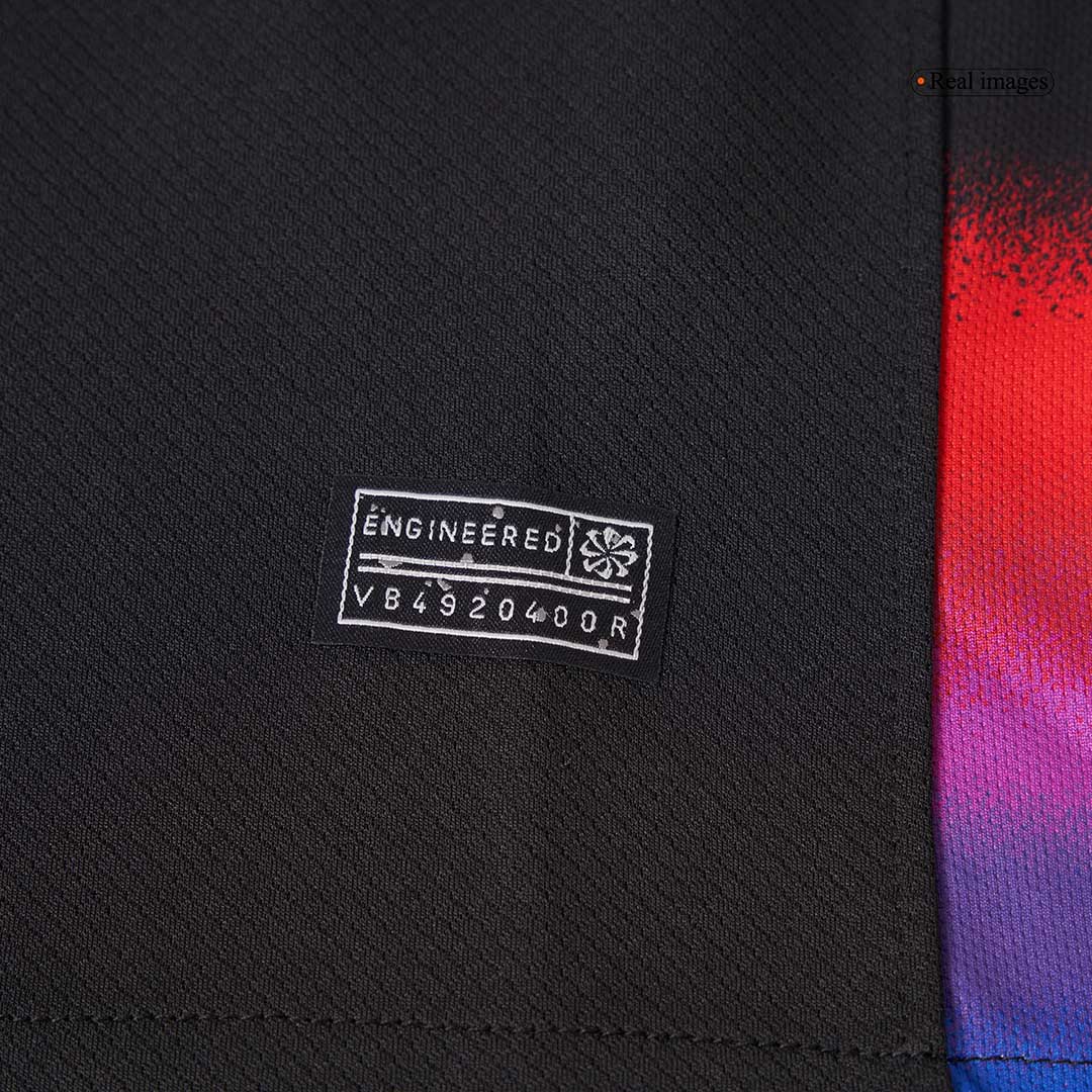 England Idegenbeli Futball Mez 2025 Fekete