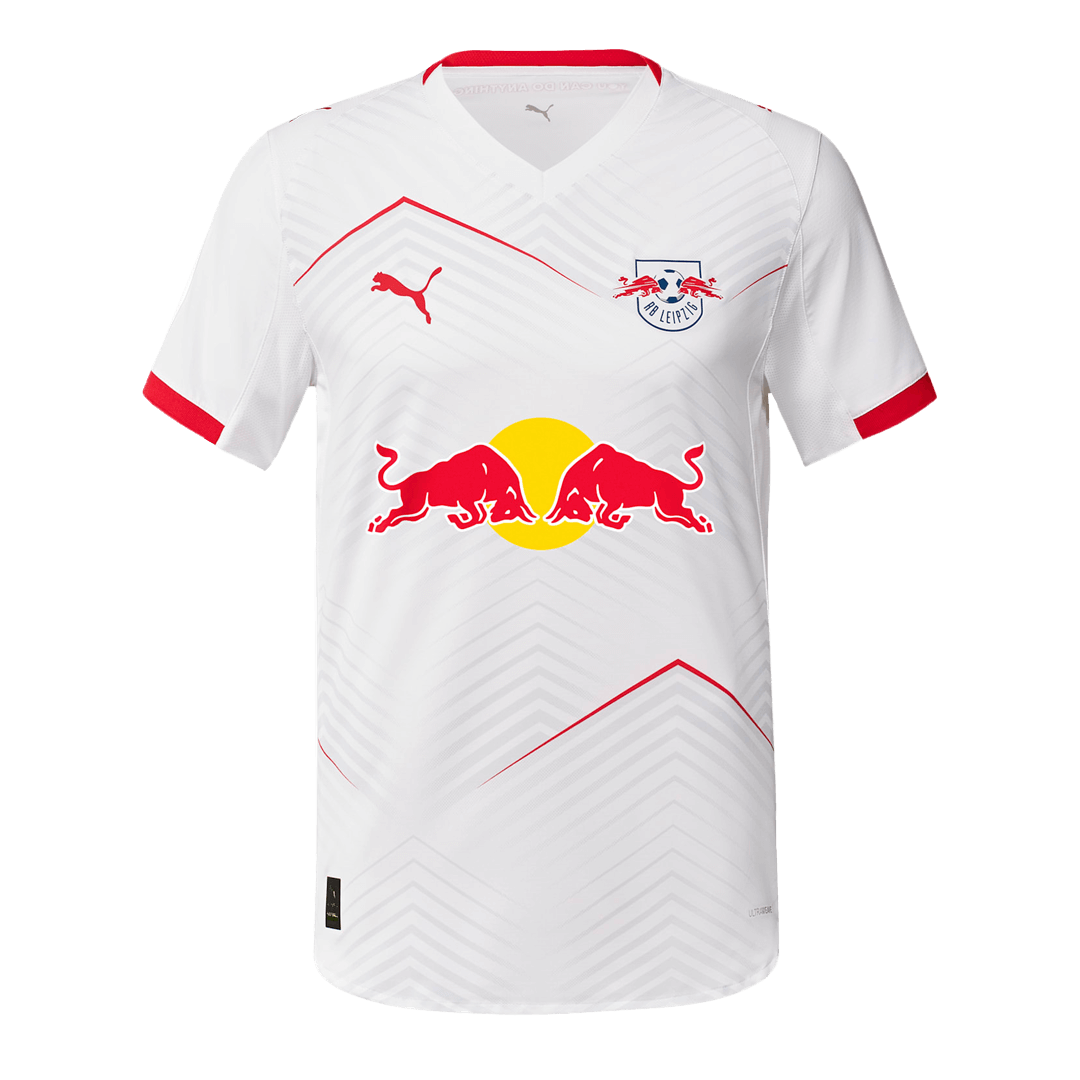 RB Leipzig Játékos Otthon Mez 2025/26 Fehér