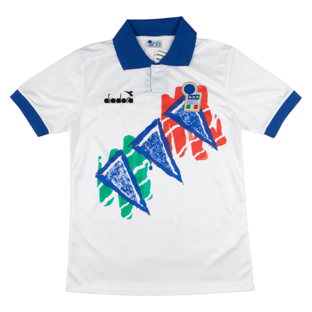 Italy Retro Futball Mez 1994 Fehér