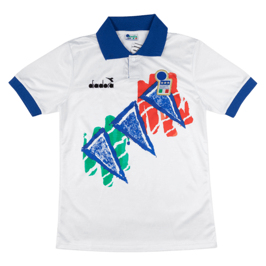 Italy Retro Futball Mez 1994 Fehér