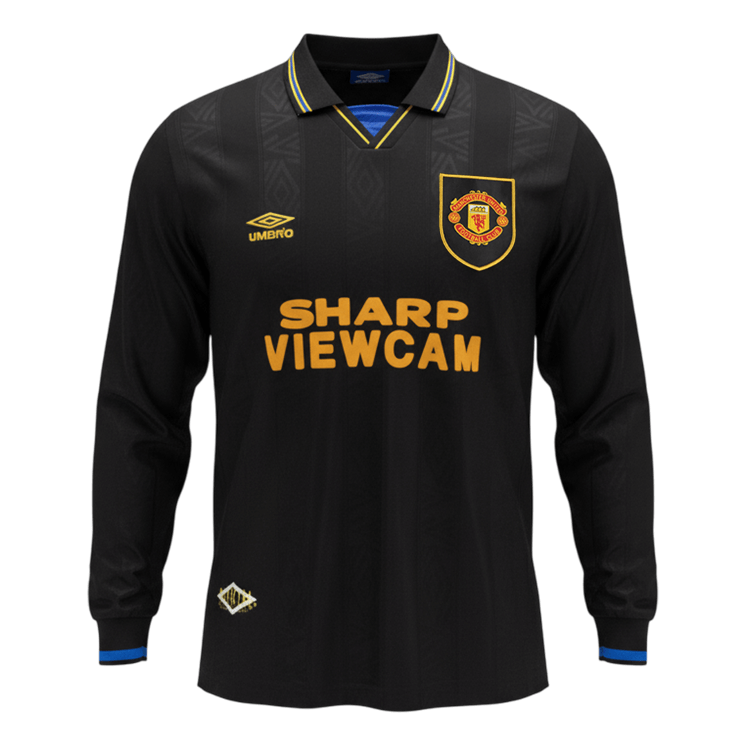 Manchester United Idegenbeli Retro Mez 1993/94 Fekete 2025/26