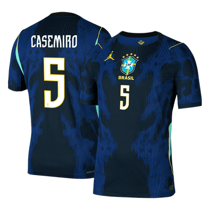 CASEMIRO #5 Brazil Játékos Verzió Idegenbeli Mez Világbajnoki 2026