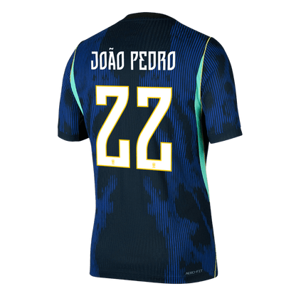 JOÃO PEDRO #22 Brazil Játékos Verzió Idegenbeli Mez Világbajnoki 2026