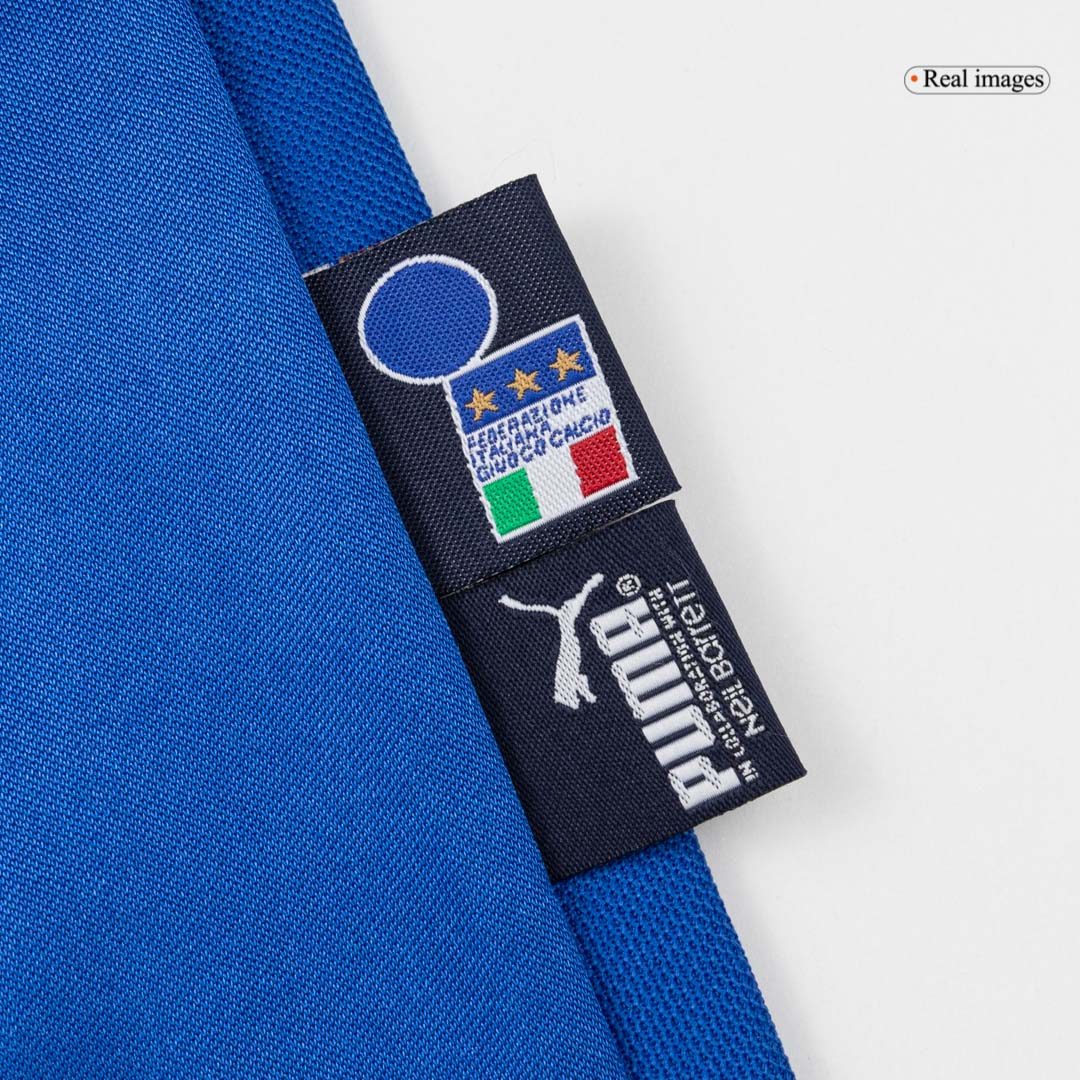 Italy Hazai Retro Futball Mez 2004 Kék