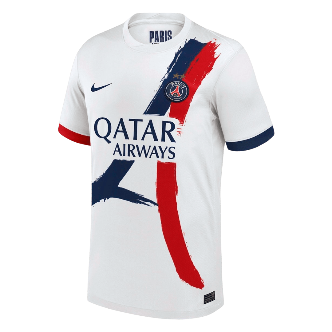 Champions of Europe #26 PSG Idegenbeli Mez 2024/26 Fehér