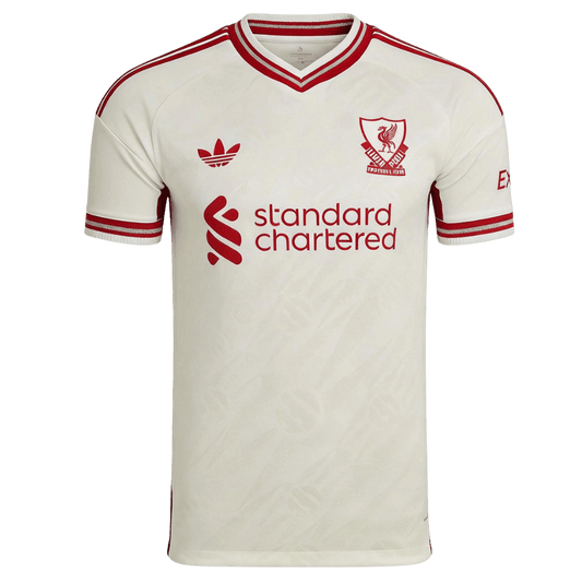 Liverpool Játékos Verzió Idegenbeli Mez 2026/27 Fehér