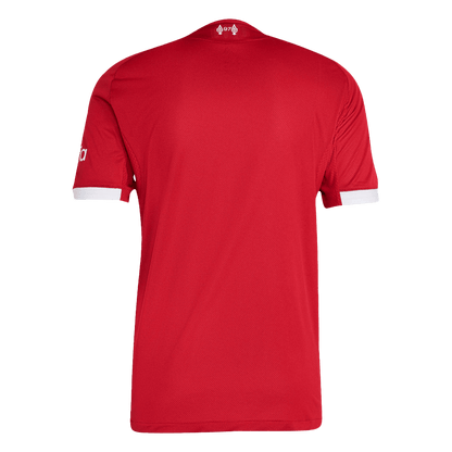 Hiteles Liverpool Otthon Soccer Mez 25/26 Piros