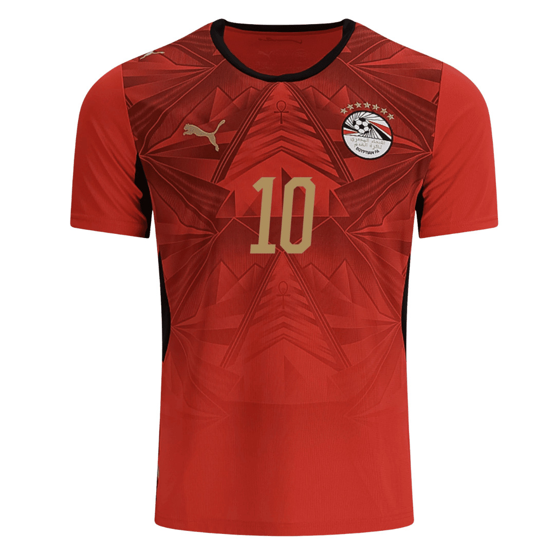 M.SALAH #10 Egypt Hazai Világbajnoki Mez 2026 Piros