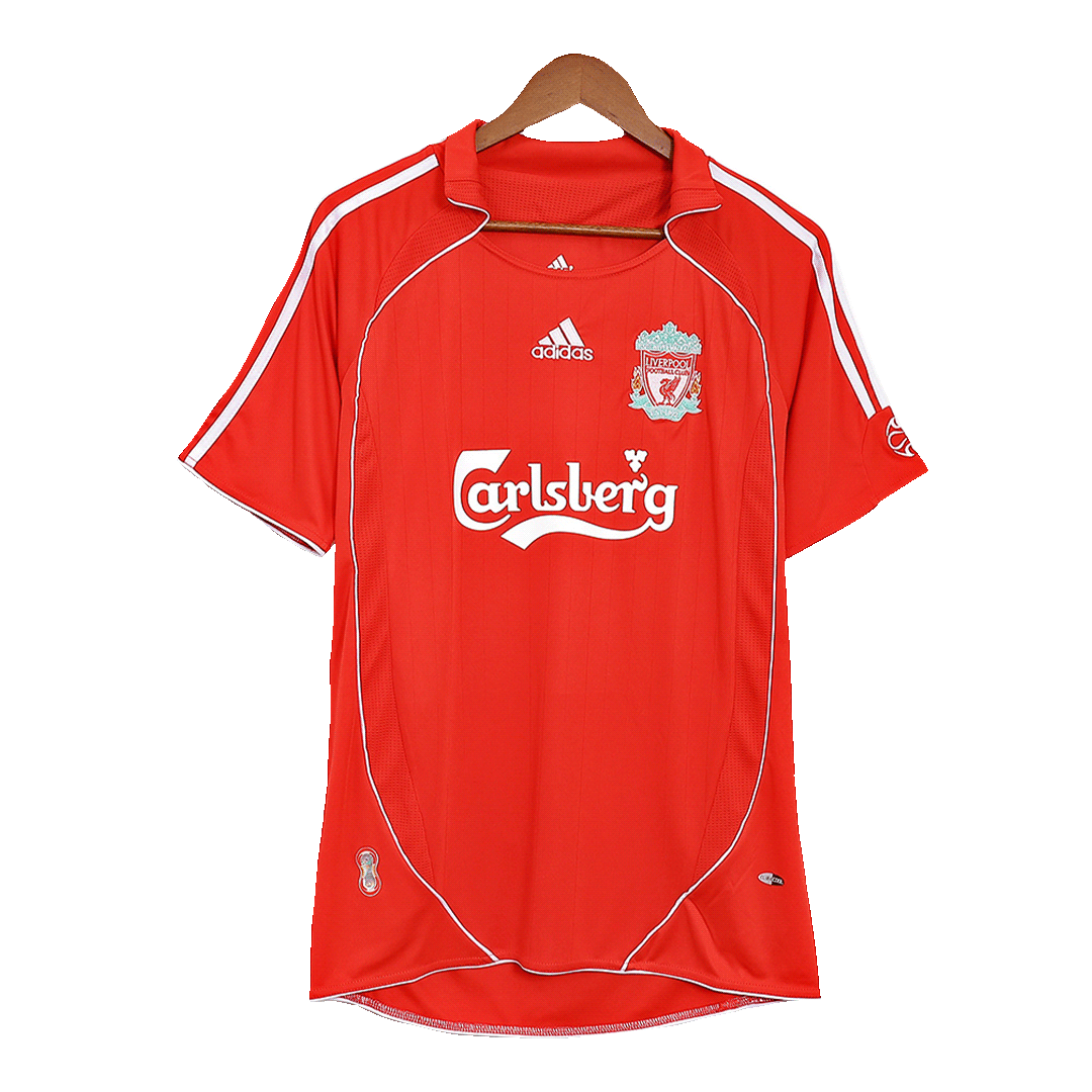 Liverpool Otthon Retro Futball Mez 2006/07 Piros
