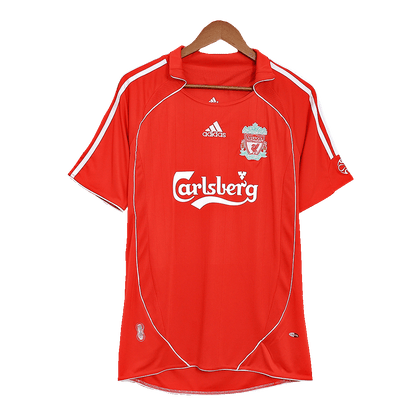 Liverpool Otthon Retro Futball Mez 2006/07 Piros