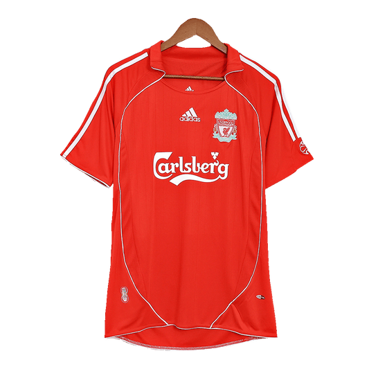 Liverpool Otthon Retro Futball Mez 2006/07 Piros