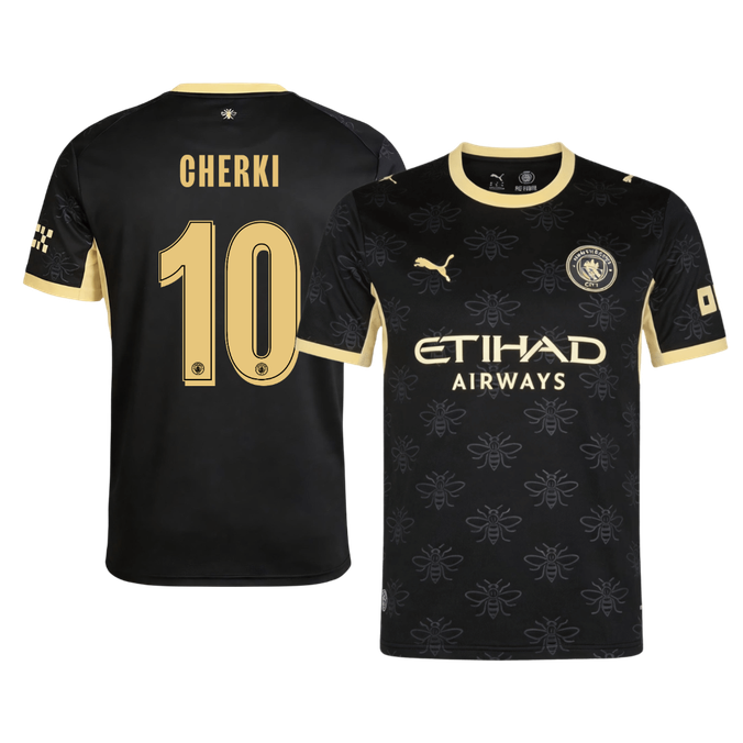 CHERKI #10 Manchester City Idegenbeli Mez 2026/27 Fekete