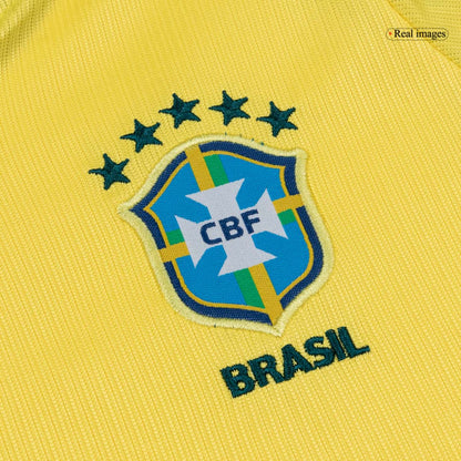 Brazil Gyerek Hazai Világbajnoki Mez Készlet(Mez+Nadrág) 2026 Sárga