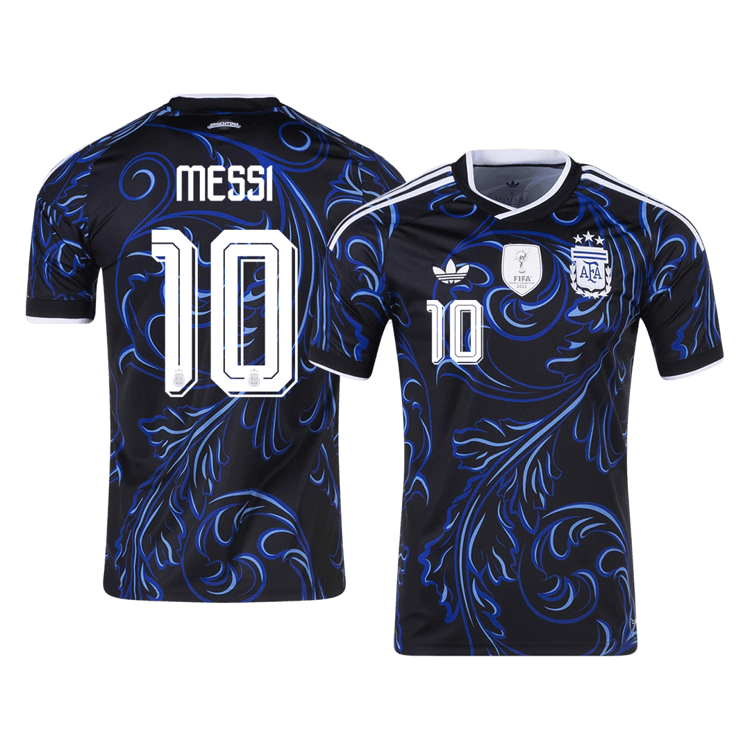 MESSI #10 Argentina Idegenbeli Mez 2026 Fekete