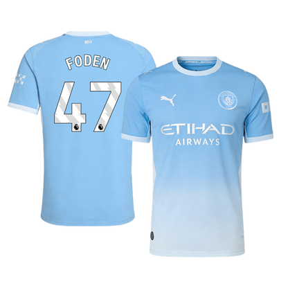 FODEN #47 Manchester City Játékos Verzió Hazai Mez 2026/27 Kék