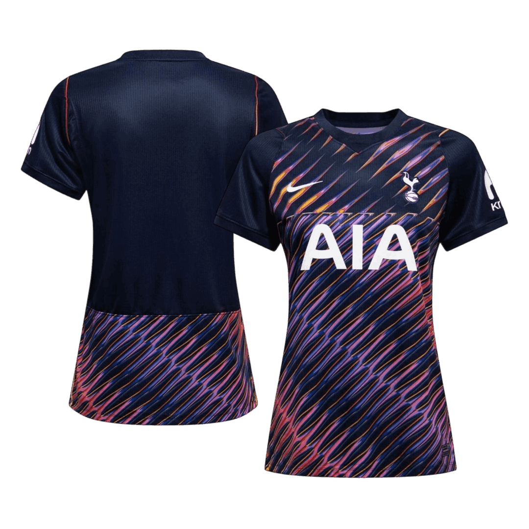 Női Tottenham Hotspur Idegenbeli Futball Mez 2026/27 Lila