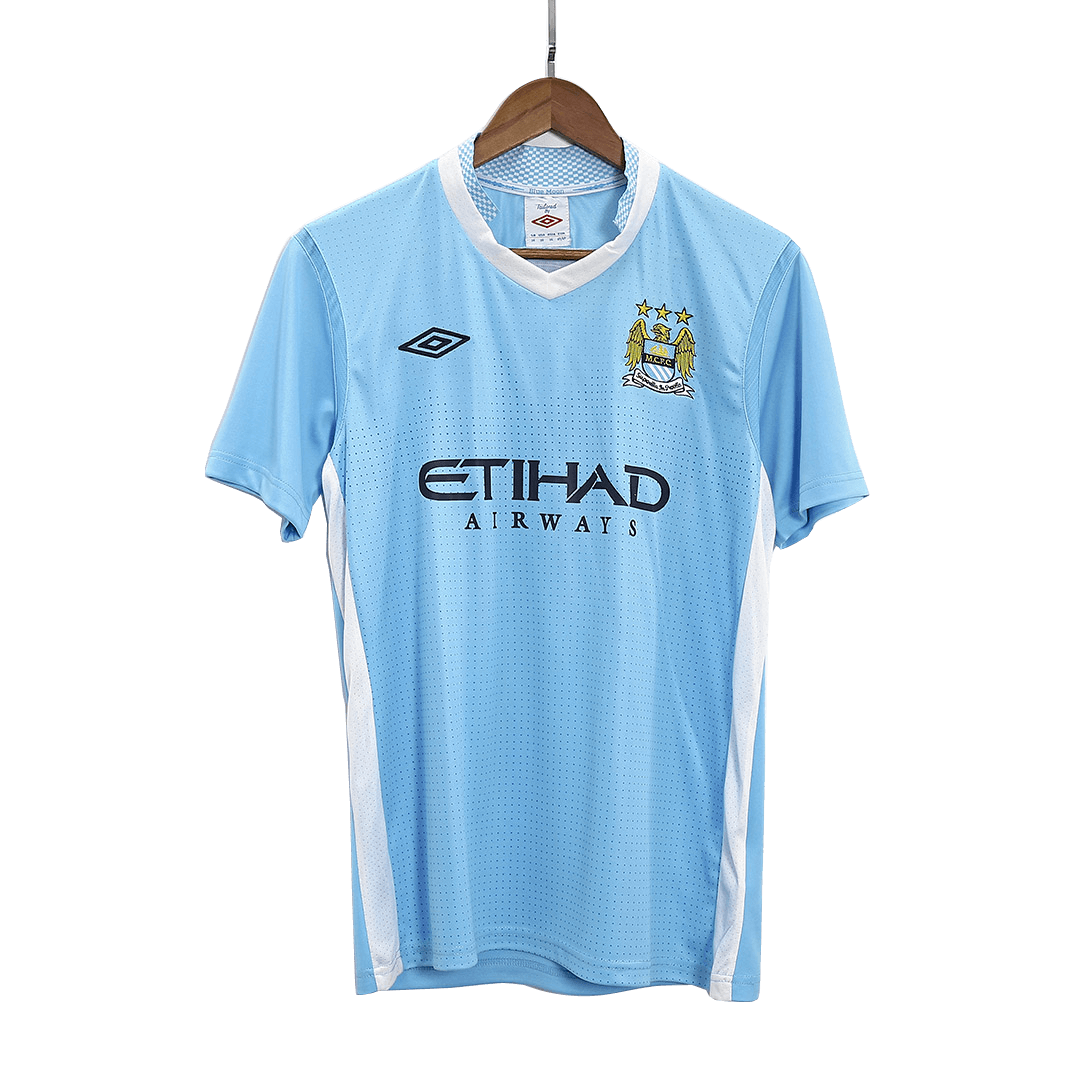 Manchester City Otthon Retro Futball 2011/12 Kék