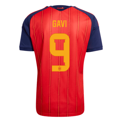 GAVI #9 Spain Hazai Futball Világbajnoki 2026 Piros