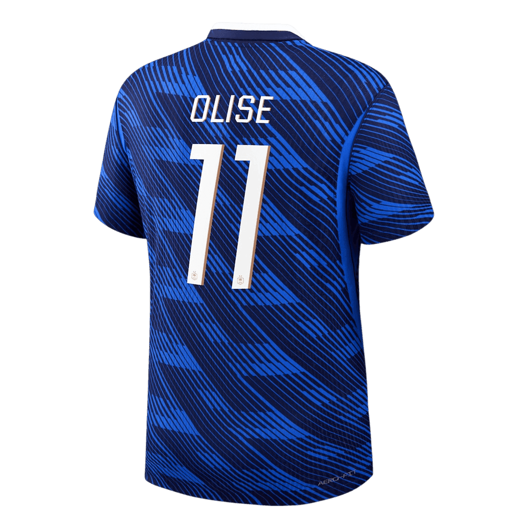 OLISE #11 France Játékos Verzió Hazai Mez Világbajnoki 2026 Kék