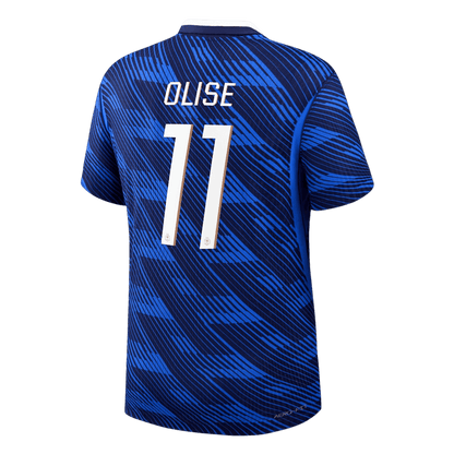 OLISE #11 France Játékos Verzió Hazai Mez Világbajnoki 2026 Kék