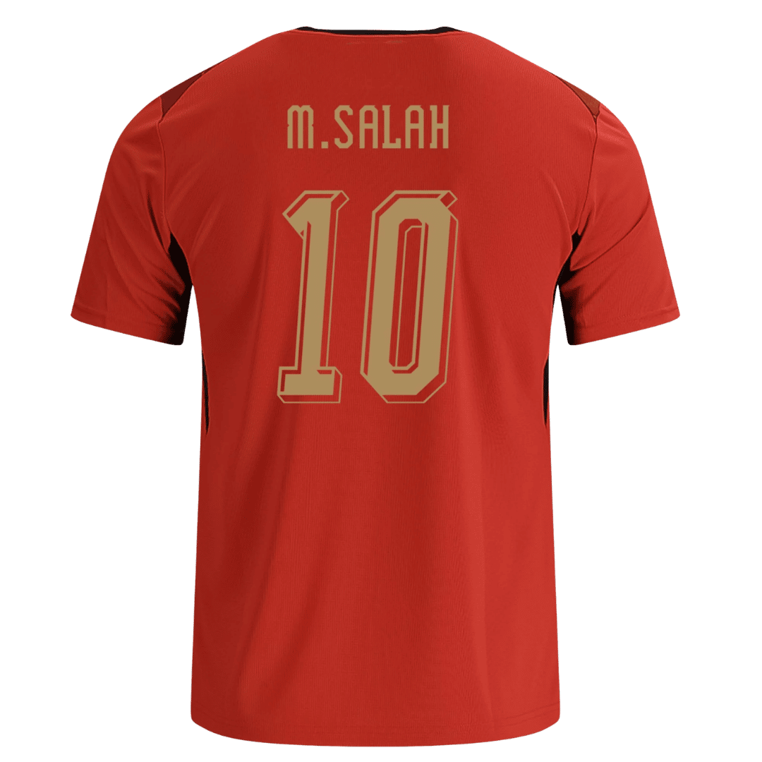 M.SALAH #10 Egypt Hazai Világbajnoki Mez 2026 Piros