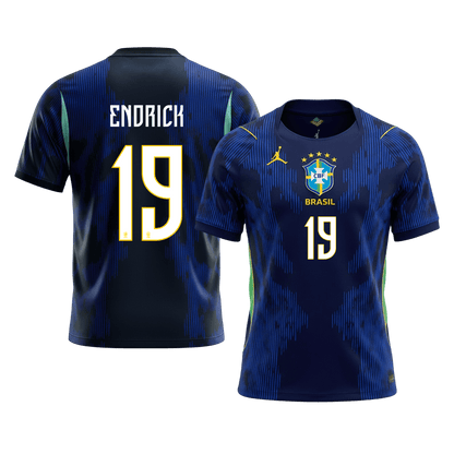 ENDRICK #19 Brazil Idegenbeli Mez 2026 Sötétkék