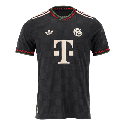 Játékos Bayern Munich Idegenbeli Harmadik Mez Szett (Mez+Nadrág) 2025/26 Fekete