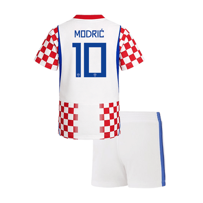 Croatia MODRIĆ #10 Gyerek Hazai Világbajnokság Mez 2026