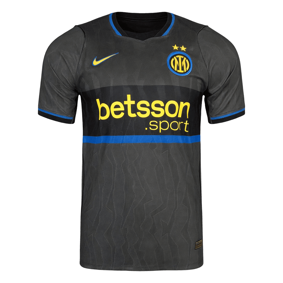 Inter Milan Játékos Verzió Harmadik Mez 2026/27 Fekete