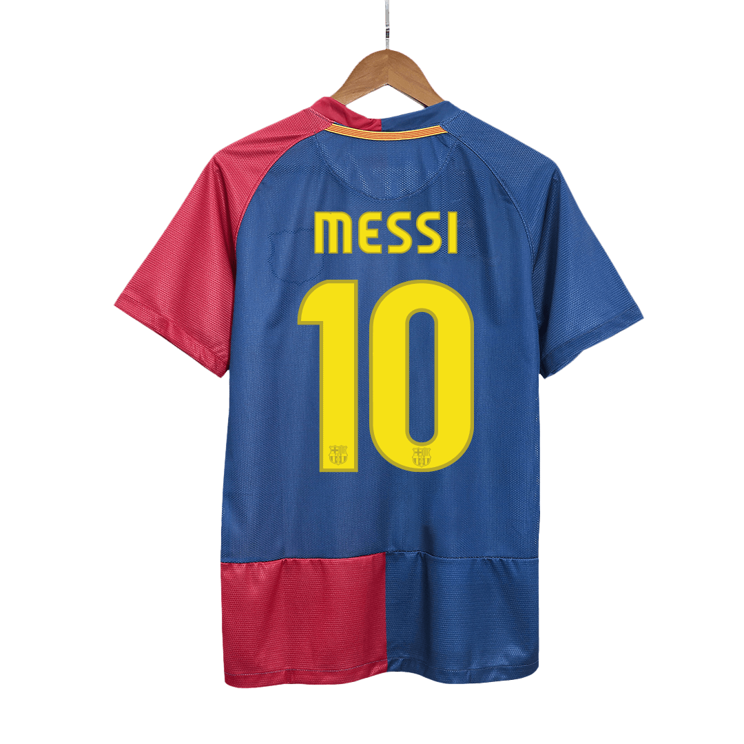 MESSI #10 Barcelona Otthon Retro Futball Mez 2008/09