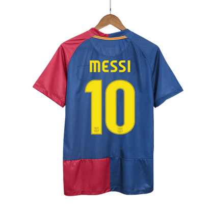 MESSI #10 Barcelona Otthon Retro Futball Mez 2008/09