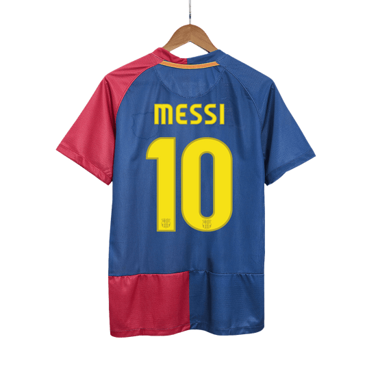 MESSI #10 Barcelona Otthon Retro Futball Mez 2008/09